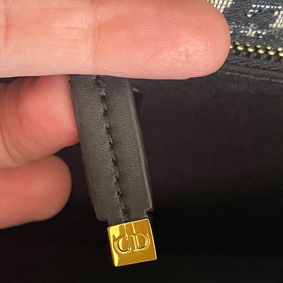 Christian Dior Montaigne 30 Oblique Jacquard Canvas Blue - Picture 12 of 14